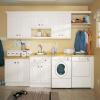 Merillat Classic: Arbor Falls II - Laminate - White - Room