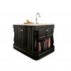 Merillat Classic Bayville Island in Maple Dusk Stain